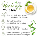 Load image into Gallery viewer, FreshDrinkUS, Premium 120 Lemon Balm Leaf Tea Bags, 100% Natural &amp; Pure from Lemon Balm Leaves. Loose Leaf Herbal Te. No Sugar, No Caffeine, No Gluten, Vegan.