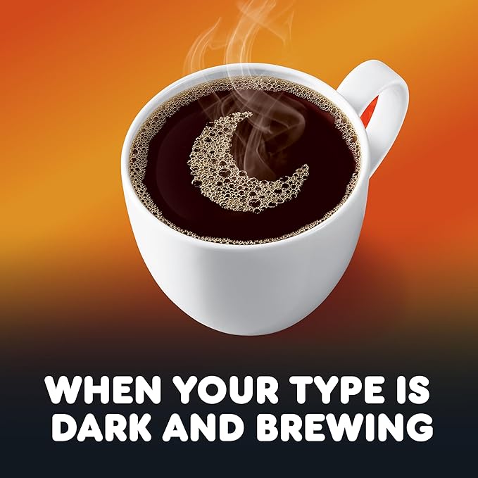 Dunkin' Midnight Dark Roast Coffee, 60 Keurig K-Cup Pods