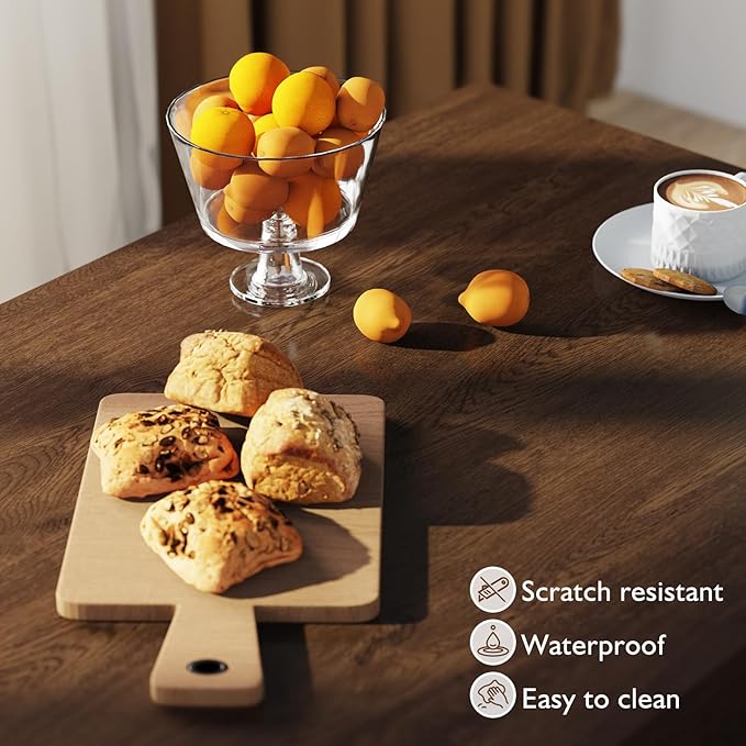 HOMMPA Modern Lift Top Coffee Table with Storage for Living Room LED Coffee Table Wodden Lift Tabletop Dining Table with Hidden Compartment and Metal Frame, Walnut