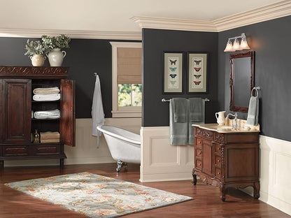 Moen YB8424CH Weymouth 24-Inch Single Towel Bar, Chrome