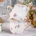 Load image into Gallery viewer, KAMMAK Coffee Mugs Ceramic Espresso Cups 16oz Porcelain Tea Cups Set of 2 Large Cappuccino Mugs with Handle Demitasse Mug for Hot Cocoa, Latte, Breakfast Cereal, Americano (Colorful)