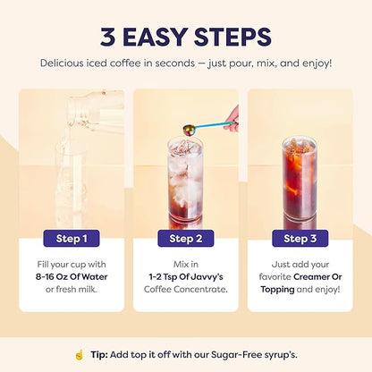 Coffee Concentrate - Limited Release Flavors - Cold Brew Coffee, Perfect for Hot or Iced Instant Coffees, Hot Drinks, Cold Brew Concentrate, 35 Servings - Sugar Cookie