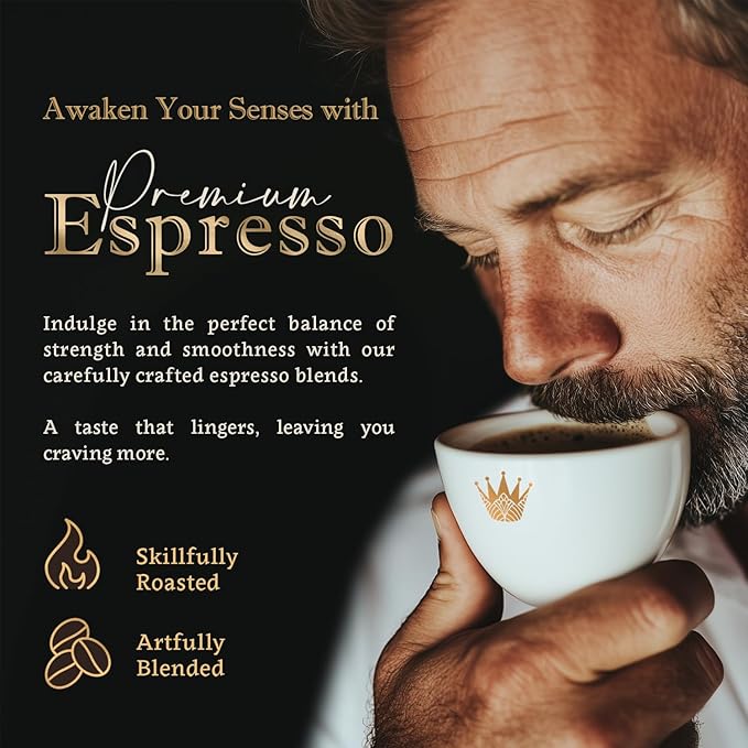 Espresso Coffee Beans – Medium Roast, Organic, Single Origin, 100% Arabica – Bold Flavor & Smooth Finish – Furious Espresso by Coffea Flavor