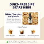 Load image into Gallery viewer, Coffee Concentrate - Limited Release Flavors - Cold Brew Coffee, Perfect for Hot or Iced Instant Coffees, Hot Drinks, Cold Brew Concentrate, 35 Servings - White Chocolate Macadamia