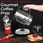 Load image into Gallery viewer, Magic Mill Pro Electric Kettle with tea Infuser and Temperature Control - Keep Warm Function, Rapid Boil, Automatic Safety Shut Off, BPA Free, No Plastic on Water, British Patent Technology,Large 1.7L