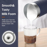 Load image into Gallery viewer, SIMPLETASTE Milk Frother, 4-in-1 Electric Milk Steamer, Automatic Warm and Cold Foam Maker and Milk Warmer for Latte, Cappuccinos, Macchiato