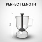 Load image into Gallery viewer, Rattleware Glass Cupping Brewer 300ml – Heat Resistant Specialty Coffee Brewer for Professional Baristas and Home Use, Clear Flavor Extraction, Durable Glass Construction, Easy Pouring and Cleaning