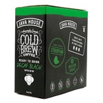 Load image into Gallery viewer, Java House Cold Brew Coffee on Tap (Pack of 2) – Premium 100% Arabica Decaf – Smooth Decaf with Chocolate &amp; Caramel Notes – 1 Gallon Box (16 Servings) – Ready to Drink, No Caffeine, No Brewing Required, Fridge-Friendly