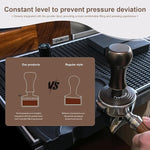 Load image into Gallery viewer, Professional Espresso Tamper Kit - Calibrated Spring Loaded Coffee Tamper with Stand, 58mm Stainless Steel Espresso Hand Tamper Base for Barista &amp; Home Coffee Machines,Black