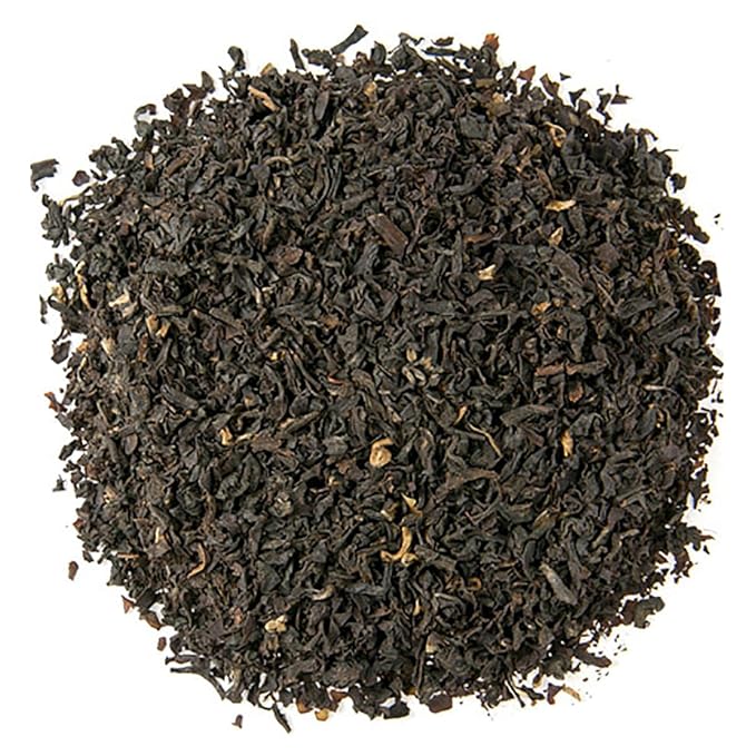 English Tea Store Tarajulie Estate Tea Pouches - 4oz | Loose Leaf Assam Black Tea | 2nd Flush FBOP Grade | Bold Malty Flavor | Grown in Tezpur Assam Region | Orthodox Manufacture
