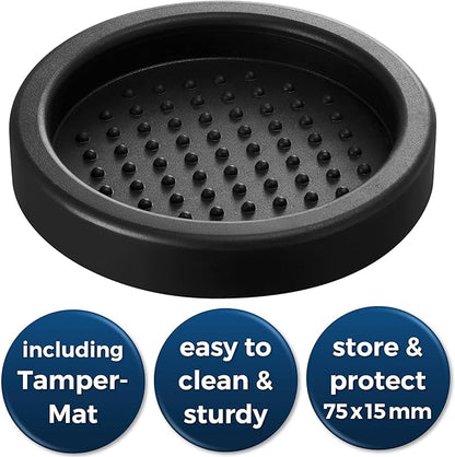 Espresso Tamper Set - 51mm Tamper and Espresso Accessories - Premium Barista Espresso Tools Hand Tamper Set