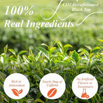 Load image into Gallery viewer, WT WEETEE Decaf Black Tea Bags, 100 Count CO2-Decaffeinated Black Tea, Smooth &amp; Mild Taste | Drink All Day | Resealable Kraft Bag