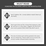 Load image into Gallery viewer, Rattaner Patio Furniture Wicker Coffee Table Outdoor Garden Square Side Table with Tempered Glass Top Brown