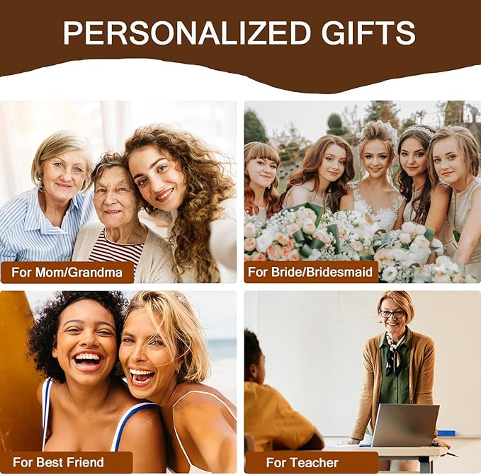 Ships Next Day,Birth Flower 40 Oz Tumbler with Handle and Straw, Personalized Tumbler with Name Insulated Cup Reusable Stainless Steel Water Bottle Travel Mug Christmas Birthday Gifts for Women