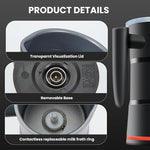 Load image into Gallery viewer, 4 in 1 Electric Milk Frother, Steamer with Warming function, Automatic Hot and Cold Milk Frother, Coffee Frother, Latte, Hot Chocolate, Macchiato, Cappuccino (Black)