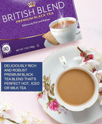 Load image into Gallery viewer, Tetley British Blend Premium Decaf Black Tea, Decaffeinated Tea, 40 Teabags (Pack of 6), Rainforest Alliance Certified