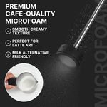 Load image into Gallery viewer, Subminimal NanoFoamer Lithium Performance Milk Foamer | USB-C Rechargeable, IP4 Waterproof, Dual-Speed, Stainless Steel | Premium Microfoamed Milk in 30 Seconds, Barista-Style Coffee Drinks at Home