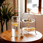 Load image into Gallery viewer, BOTTLE BOTTLE Glass Pitcher with Lid and Handle 50 oz/1500ml Water Pitcher for Ice Tea and Homemade Juice Heat Resistant Borosilicate Glass Carafe for Hot/Cold Water