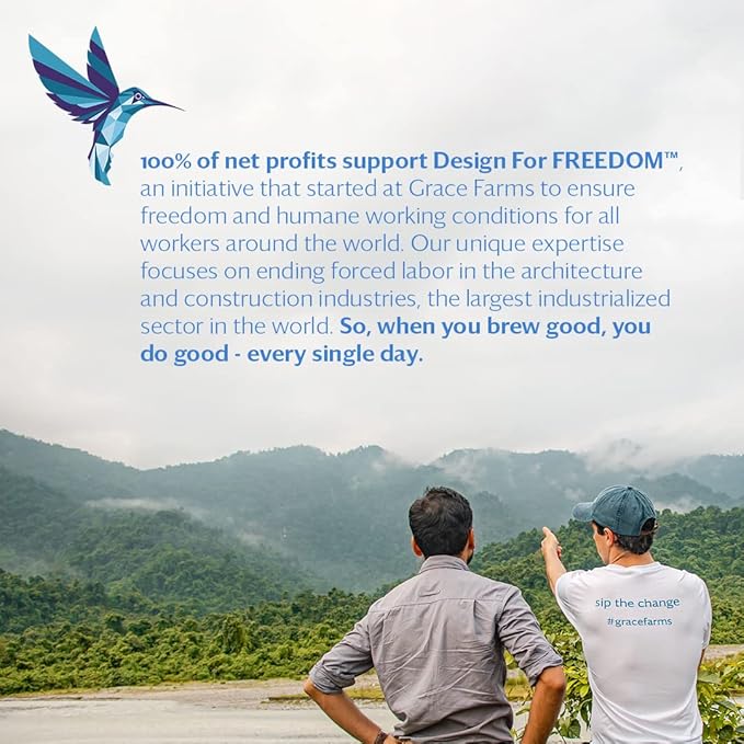 Grace Farms Organic English Breakfast Black Tea, 16 Pyramid Sachets | Fairtrade & Kosher |Gives Back 100% of Profits