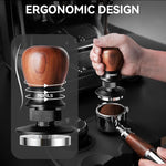 Load image into Gallery viewer, Espresso Tamper 53.3mm, Coffee Tamper with Spring Loaded Tamper, Adjustable Depth, Stainless Steel Base Espresso Coffee Tamper Fits for All 51mm 52mm Espresso Machine.