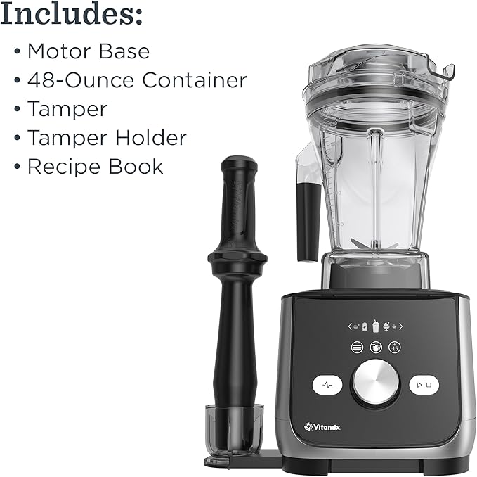 Vitamix Ascent X5 Blender with 10 Blending Programs, Self-Cleaning Program, Professional-Grade Blender for Smoothies, Soups and More, Stainless-Steel Blades, 48 Oz Container, Polar White