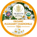 Load image into Gallery viewer, Organic Chamomile Tea Pods for Keurig - Decaf Tea Pods - Pleasant Chamomile by Teavity (36 Tea Pod)