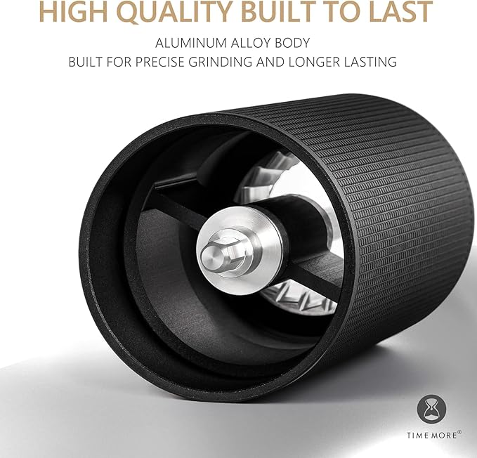 TIMEMORE Chestnut C3S Manual Coffee Grinder, Hand Coffee Grinder with Adjustable Grind Setting, Stainless Steel S2C Conical Burr Coffee Grinder, for Espresso to French Press