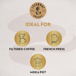 Load image into Gallery viewer, Lavazza ¡Tierra for Amazonia Whole Bean Coffee, Medium Roast, 100% Arabica, 10.5 oz Bag (pack of 6)