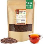 Load image into Gallery viewer, Soeos Organic Red Rooibos Loose Leaf Tea, 16 Ounce (1LB), Naturally Caffeine-Free Herbal Tea, USDA and Non-GMO Certified, Gluten Free, Keto Friendly, Rich Aroma &amp; Smooth Flavor, South African Grown, Perfect for Hot or Iced Tea