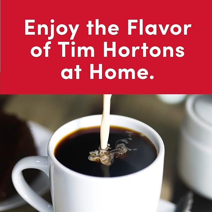 Tim Hortons Coffee, Medium Roast, Whole Bean | 100% Arabica | 12 Ounce Bag | Pack of 2