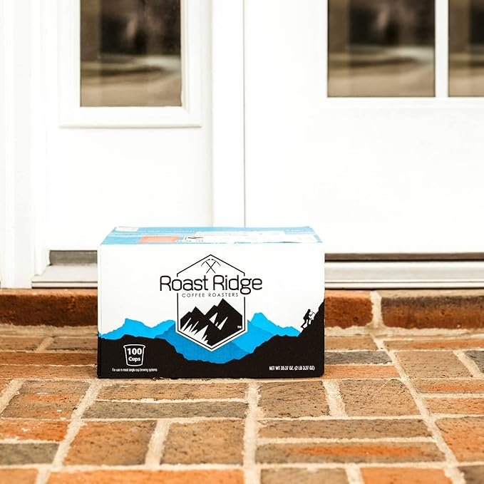 Roast Ridge Single Serve Coffee Pods for Keurig K-Cup Brewers, Chocolate Mocha, Medium Roast, 100 Count