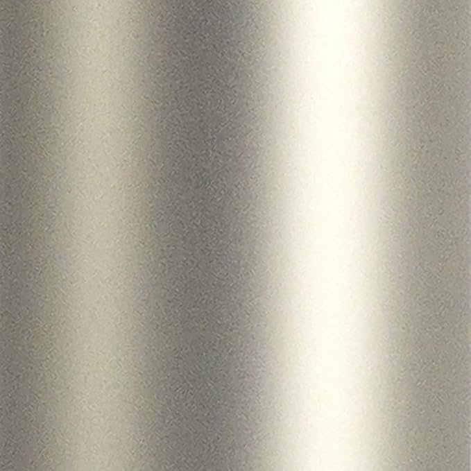 Henn&Hart 43" Wide Square Coffee Table in Nickel, Modern coffee tables for living room, studio apartment essentials