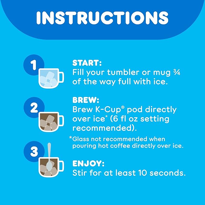 Dunkin' Cold Caramel Flavored Coffee, 60 Keurig K-Cup Pods