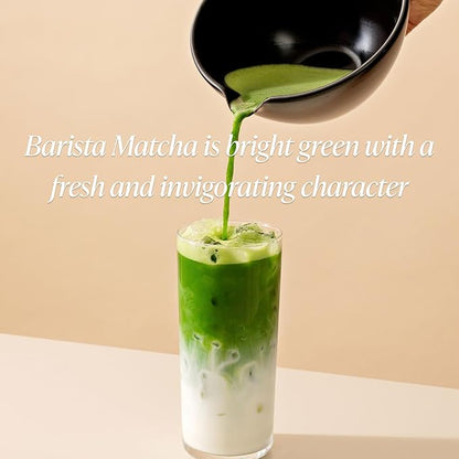Rishi Tea Barista Matcha - Organic Japanese Everyday Matcha Green Tea Powder for Cafe-Quality Matcha Drinks, Hot or Iced - 3.52 Ounces, 50+ Servings