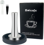 Load image into Gallery viewer, Coffee Tamper 39mm 40mm, Espresso Tamper 39mm 40mm, 39mm 40mm 304 Stainless Steel Espresso Coffee Tamper with Mat