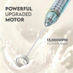 Load image into Gallery viewer, Zulay Kitchen Milk Frother Handheld Battery Operated – Electric Drink Mixer for Coffee, Lattes, Cappuccinos, Matcha &amp; Hot Chocolate – Portable Foam Maker &amp; Coffee Bar Accessory