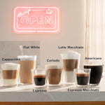 Load image into Gallery viewer, BOSCH 800 Series Fully Automatic Espresso and Coffee Machine – 35 Drinks, Cold Brew, Double Cup, Milk Hose, Ceramic Grinder, Smart Features, in Black TPU60309