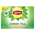 Load image into Gallery viewer, Lipton Decaffeinated Green Tea Bags, Unsweetened Teabags for Decaf Hot Tea or Decaf Iced Tea with Flavonoids, 40 Total Tea Bags