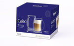 Load image into Gallery viewer, JoyJolt Caleo Collection Double Wall Insulated Glass Coffee Cups (Set Of 2) -13-Ounces