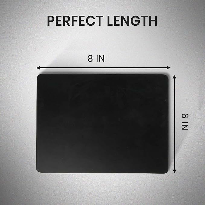 Rattleware Premium Tamping Mat - Non-Slip Espresso Packing Surface, Heatproof, Durable Rubber, Protects Countertops, Kitchen & Coffee Bar Essential, Suitable for Home & Commercial Use (8" x 6")