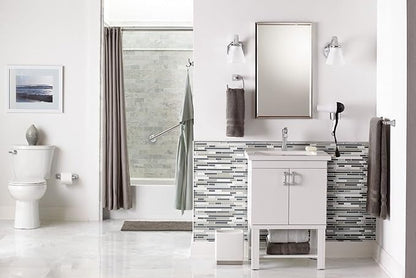 Moen YB5108CH Voss Pivoting Toilet Paper Holder, Chrome