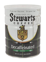 Load image into Gallery viewer, Stewarts - Medium Roast Decaffeinated Coffee - Smooth &amp; Flavorful Ground Decaf Coffee - Vacuum Sealed Bag - Decaf Blend for Rich Taste &amp; Aroma - Ideal for Daily Brewing &amp; Enjoyment (23oz, Pack of 6)