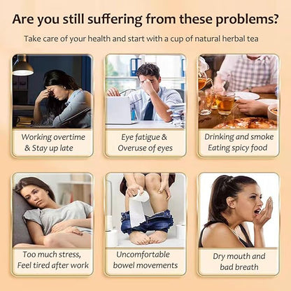 Dandelion Wolfberry Tea, 24 Pcs Organic Dandelion Tea for Kidneys & Liver Health, Eight Natural Chinese Herbal Ingredients Blend with Chrysanthemum, Wolfberry, Cassia Seed (288g (12gx24 packs)