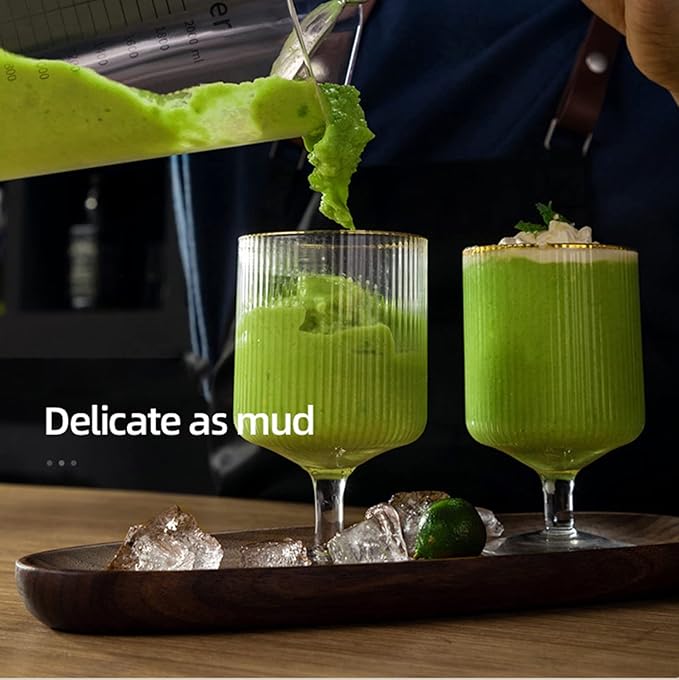 CRANDDI Commercial Quiet Blender, 2200 Watt Professional Countertop Blender with BPA-FREE 80oz Pitcher, Built-in Pulse & 15-speeds Control, Smoothie Blender for Commercial and Home, K90 Red