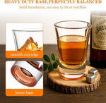 Load image into Gallery viewer, Ruckae 12 Pack 1oz Shot Glasses Set with Heavy Base Gradient Colorful Shot Glasses Bulk for Vodka Tequila Whiskey Liquor