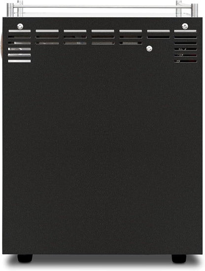 Ascaso Steel PID Programmable Espresso Machine w/Volumetric Controls, Single Thermoblock, 120V (SINGLE, BLACK)