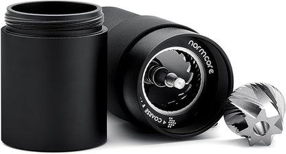 Normcore Manual Coffee Grinder V3 - Hand Coffee Grinder with Stainless Steel 38mm Contemporary Conical Burr - Adjustable Settings - For Espresso, Pour over, French Press