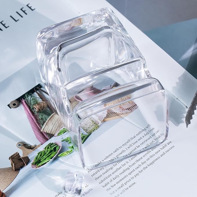 KAMMAK Whiskey Glasses with Cigar Rest, 10.82 oz (320 ml) Old Fashioned Tumbler, Thick Base Glass & Integrated Cigar Holder, Delicate Rim Seamless Design for Bourbon Scotch