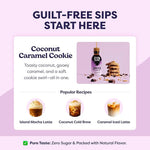 Load image into Gallery viewer, Coffee Concentrate - Limited Release Flavors - Cold Brew Coffee, Perfect for Hot or Iced Instant Coffees, Hot Drinks, Cold Brew Concentrate, 35 Servings - Coconut Caramel Cookie