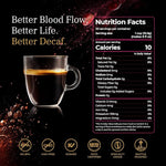 Load image into Gallery viewer, VINIA Blood Flow DECAF Coffee - Medium Roast Superfood Coffee Pods, Swiss Water Process Powered by Red Grape Piceid Resveratrol Boost Energy Compatible with K Cup Coffee Pods Machines, Caffeine Free, 30 Ct